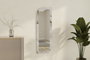 Hanah Home Espejo flotal-e 40x120x2.2 cm Éfeso y Mármol MDF Montaje Pared Ecológico